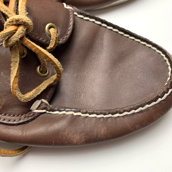 Timberland men's brown "boat shoes", size 10.5M - Picture 9 of 11